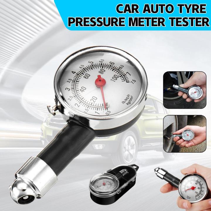 0-100PSI Car Truck Tyre Tire Air Pressure Motors Gauge Meter Tester ...