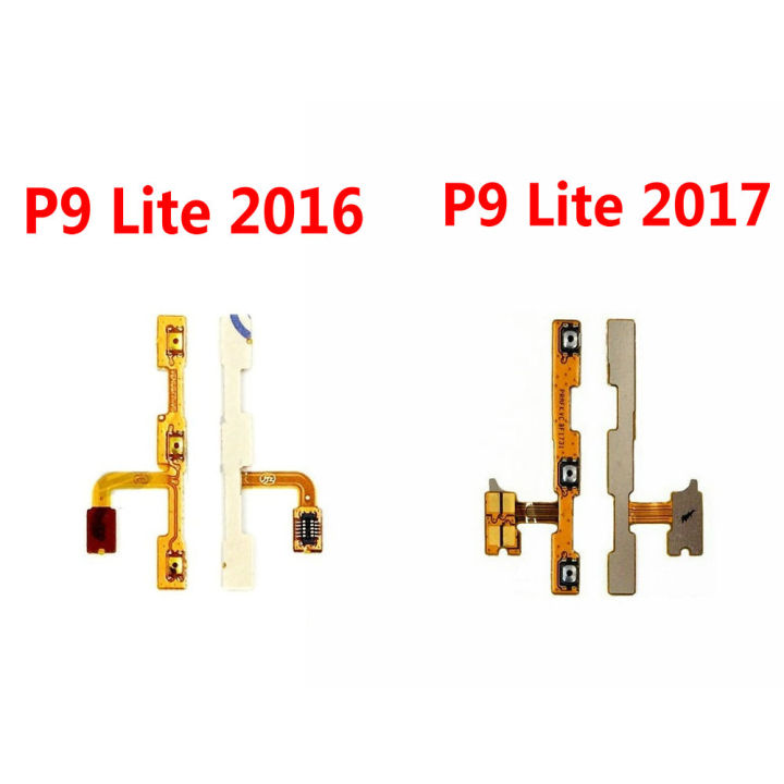 For Huawei P9 Lite 2017 2016 Power on/off+Volume up/down Button Flex Cable Repair Parts