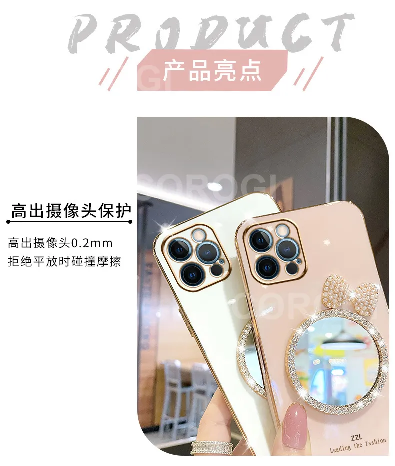 For OPPO A18 Case Oppo A38 Cover Luxury Square Plating Oppo A38 A18 Phone Case CPH2579 CPH2591 Soft Silicone Back Cover Fundas - 202192403