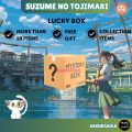 Gift No Tojimari Box Daijin Souta Stickers Keychain Anime Suzume. 