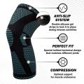 【Footprint】 2020 (1 Item) Knee Compression Sleeve - Best Knee Brace For Knee Pain For Men & Women – Knee Support For Running, Basketball, Weightlifting, Gym, Workout, Sports – Please Check Sizing Chart. 