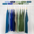 (P1) Jersey Plain Microfiber Long Sleeve Round Neck Size : S-5XL Women Muslim Wear / T-shirt Unisex. 