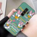 For Samsung Galaxy S9 Plus Back Cover Case Fashion Disney Ducks Soft Silicone Shockproof Camera Lens Protector Phone Cases. 