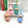 Cartoon Labubu The Monsters Blind Cardiac arone Mysterious Surprise Box Figure Model Bag Keychain Gifts Kids Toys. 