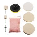 8Pcs 120g Highquality Cerium Oxide Glass Polishing Kit Windscreen Scratch Remover Repair Pad -. 
