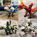 Legoe Dragon Building Compatible Legoingly Ninja Bricks Action Figures Enlighten Blocks Toys For Children. 