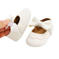 Heartandsoul New arrival Ma Baby 0 18M Cute Newborn Baby Girls Princess with Bowknot PU Leather Solid Shoes. 