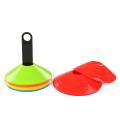 15Pcs Agility Disc Cone Set Multi Sport Training Space Cones With Plastic Stand Holder For Soccer Football Ball Game Disc Mini Training Cones Field Markers. 