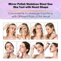 Gua Sha Facial Tools Stainless Steel, GuaSha Massage Tool for Face as a Nice Face Massager or Skin Care Tool Gift.