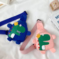 【Happier】Hot selling Bags and Travel Kids Bags Children's Outdoor Children's Bag Cute Dinosaur Chest Bag Messenger Bag For Boys And Girls. 