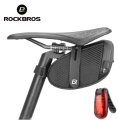 ROCKBROS Bicycle Bag Water Repellent Reflective Hidden Space Large Saddle Bag Scrath Resistant Cycling Bag MTB Bike Accessories. 