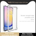 For Samsung Galaxy A16 5G Case UX-4 Transparent Camera Protection Shockproof Back Cover. 
