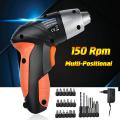 PRO 24PC New 4.8V ELECTRIC RECHARGEABLE BATTERY CORDLESS SCREWDRIVER DRILL SET BITS -. 