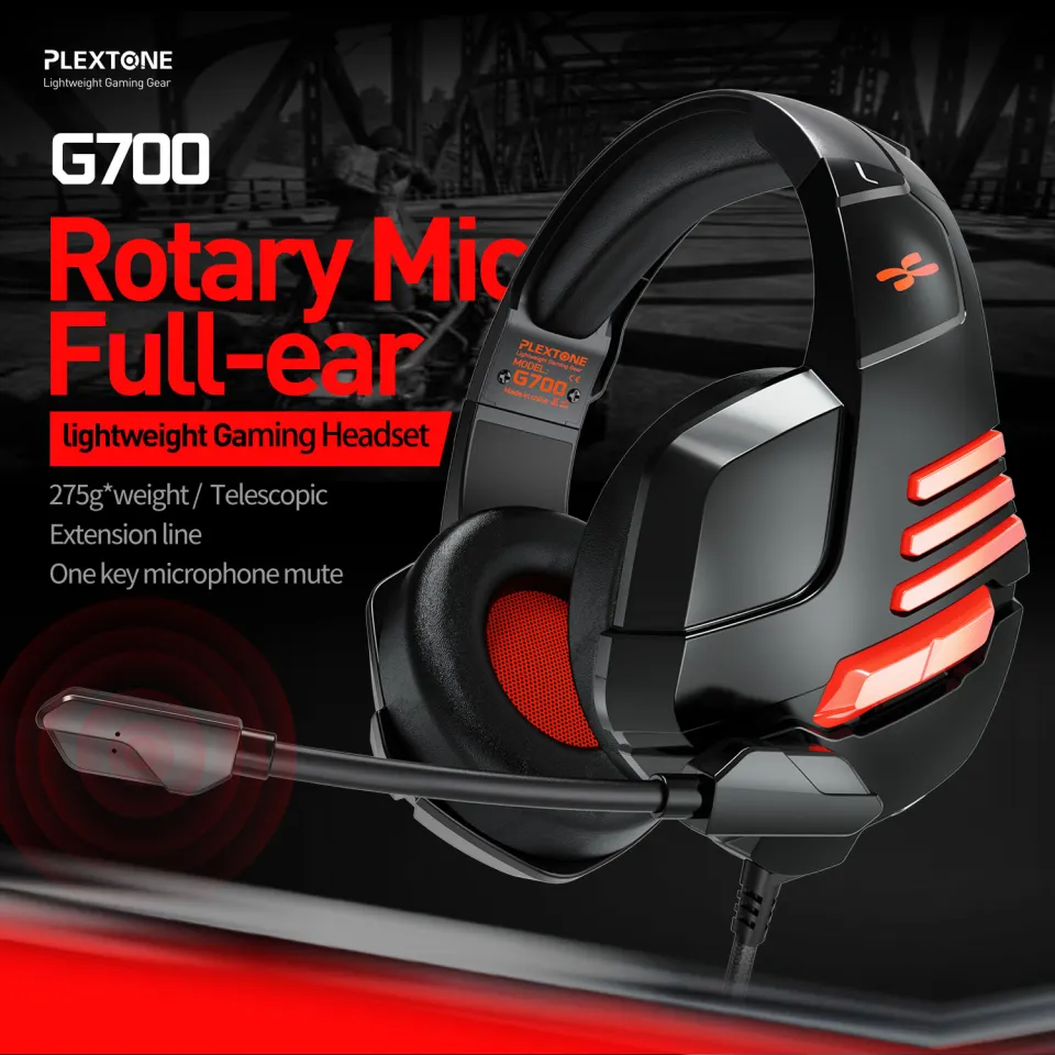 PLEXTONE G700 Extra Bass Noise Isolation Gaming Headset