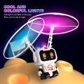 UFO Spaceman Gesture Sensing Flying Robot Astronaut Spacecraft Helicopter Remote Controlled Airplane Led Kids Toy. 
