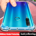 xprmy for Huawei Y7P Shock Absorbing Ultra Clear Jelly Case Soft Flexible Military Grade Protection Silicone Back Cover Skin. 