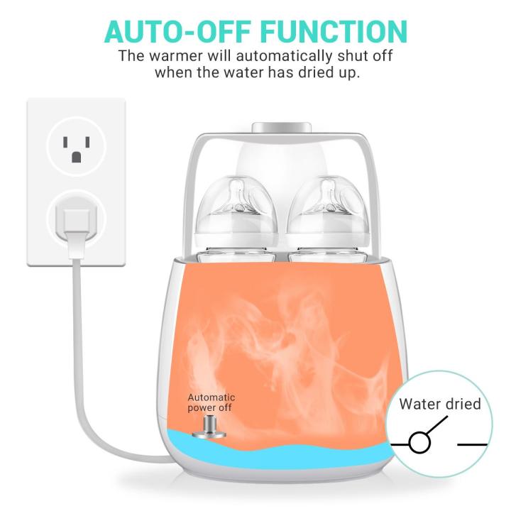 EIVOTOR%206%20in%201%20Baby%20Bottle%20Warmer%20Baby%20Food%20Warmer%20Double%20Steam%20Sterilizer%20Bottle%20Sterilizer%20Milk%20Warmer%20With%20Timer%20-%20Eurocode%20-%20Image%205