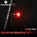 ROCKBROS Bicycle Light taillight Night ride Warning Light Mountain road Car lights Portable Recharge. 