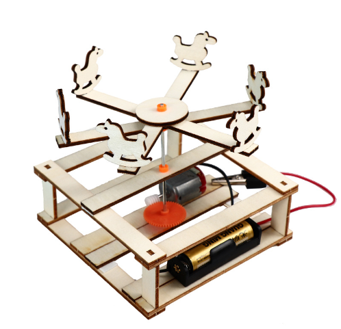 (STEM) Ready Stock DIY Experimental Carousel Horse