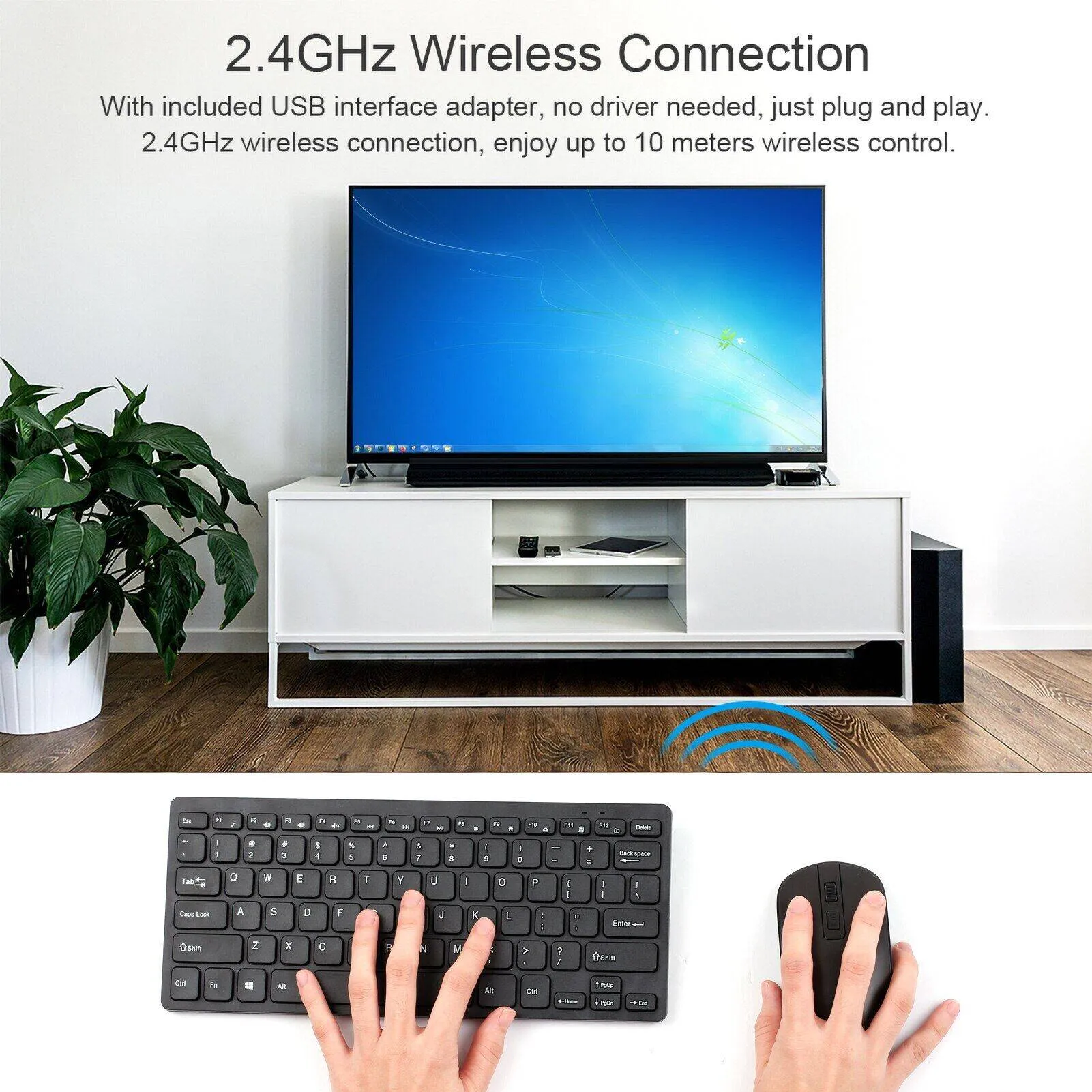 KM901 Wireless Keyboard Mouse Combo - Image 3