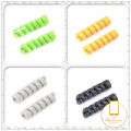 MissConnie one For iphone Samsung Android USB Charging earphone Case Cover Spiral Cable protector Data Line Silicone Bobbin winder Protective. 