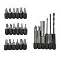 PRO 24PC New 4.8V ELECTRIC RECHARGEABLE BATTERY CORDLESS SCREWDRIVER DRILL SET BITS -. 