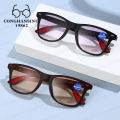 【Look Far & Near】Dual-use Progressive Multiple Focus Reading For Women Presbyopic Glasses UV Protection Sunglasses With Grade +100 To +400. 