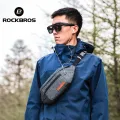 ROCKBROS Cycling Bag 1.5L Capacity Light Weight Chest Pack Adjustable Straps Multi-function Waist Packs Outdoor Bike Accessories. 
