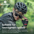 ROCKBROS Myopia Polarized Sunglasses Lightweight Anti-UV400 Cycling Glasses UV Protection Driving Fishing Bicycle Goggles Cover Myopia Glasses. 
