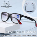 【Look Far & Near】Dual-use Progressive Multiple Focus Reading For Women Presbyopic Glasses UV Protection Sunglasses With Grade +100 To +400. 