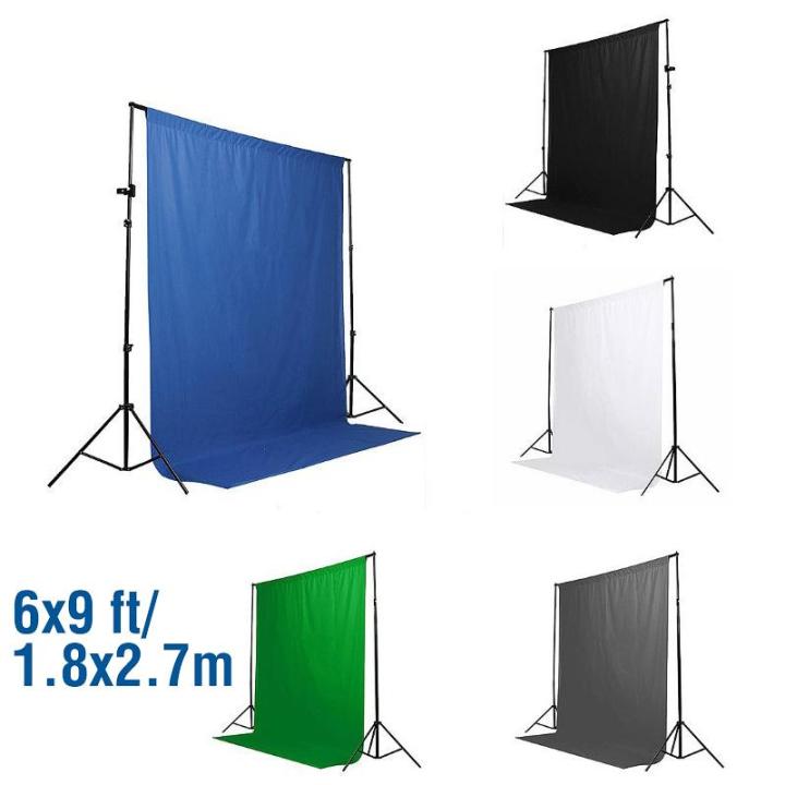 Grey 6 New x 9 ft Photography Screen Muslin Backdrop Photo Studio Background Photography Cotton Background Cloth - ash
