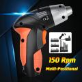 PRO 24PC New 4.8V ELECTRIC RECHARGEABLE BATTERY CORDLESS SCREWDRIVER DRILL SET BITS -. 