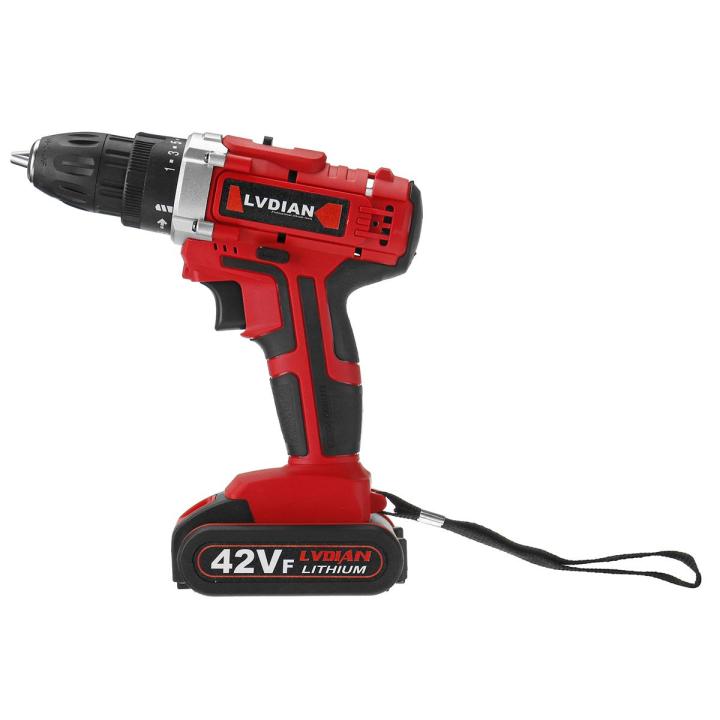 42V%20Electric%20HOT%20SELL%20New%20Cordless%20Drill%20Screwdriver%2025+1%20Torque%20LED%20Work%20Light%20w/%202%20Battery%20-%20Monophonic%20-%20Image%207
