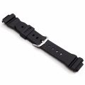 Black replacement for G Shock DW 6900 DW 6600 GW 6900 G 6900 silicone wristband. 