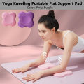 3H Yoga Portable Kneeling Pads Thickened Flat Pad/Non-slip Wrist Hands Elbows Balance Support Pad Fiess Mat. 