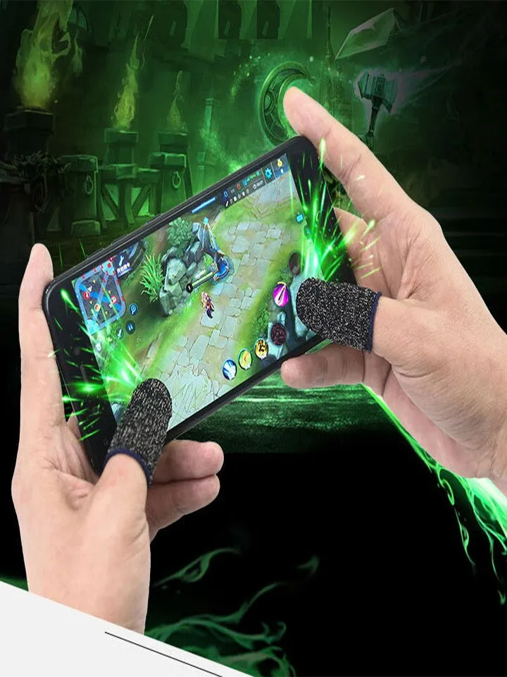 30 Piece Finger Sleeve For Gaming Mobile Game Controller Finger | INDIA - View #5
