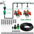 25 Meters DIY Plant Self Watering Micro Drip Irrigation System Garden Hose Kits -. 