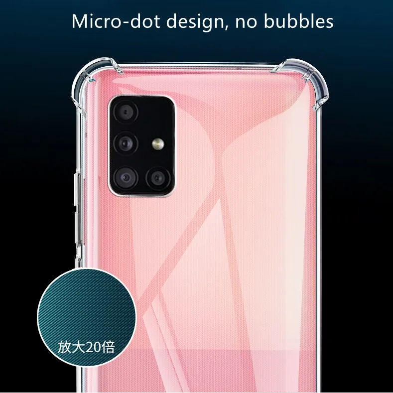 lthmy for Samsung Galaxy A51 5G inch SM-A516F A516B Soft Gel