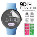 Kingza 3 Hydrogel pieces of smart screen for Google Pixel Watch 2 film watch protector. 