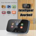 4.3'' LCD New Digital Door Viewer Peephole Eye Doorbell Video IR Camera Security UK - Blue. 