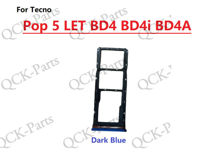 SIM%20Card%20Tray%20For%20Tecno%20Pop%205%20LTE%20BD4%20BD4i%20BD4A%20Sim%20Holder%20Slot%20Adapter%20-%20Image%203