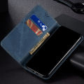 lthmy for Xiaomi Redmi Turbo 3 case Retro Denim Leather Flip Wallet Stand Casing Cover. 