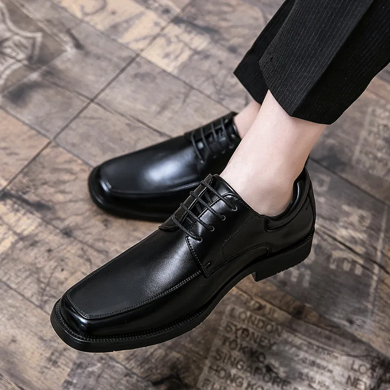 white christmas dresses Hush Puppies mens Danny Oxford E Black Uniform Dress Shoe