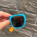 I LOVE DADDY&MUMMY Baby Sunglasses Summer UV Protection Infant Toddler Foldable Sun Glasses for Boys Outdoor Portable Kids Eyewear. 