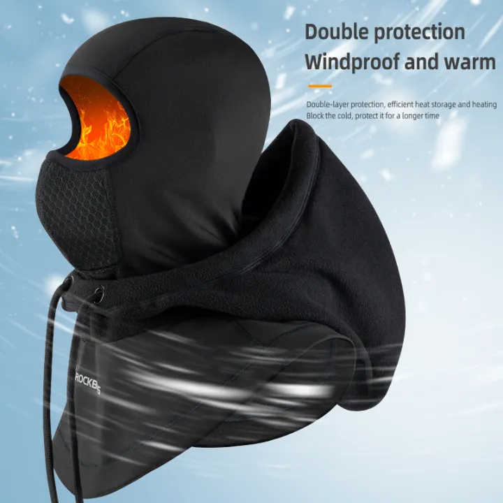 ROCKBROS%20Motorcycle%20Face%20Mask%20Windproof%20Warm%20Balaclava%20Outdoor%20Thickened%20Fleece%20Hat%20Mask%20Cycling%20Headgear%20Hood%20For%20Men%20Women%20-%20Image%204