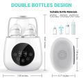 EIVOTOR 6 in 1 Baby Bottle Warmer Baby Food Warmer Double Steam Sterilizer Bottle Sterilizer Milk Warmer With Timer - Eurocode. 