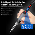 Digital Display Soldering Iron 80W Adjustable Temperature Soldering Welding Iron. 