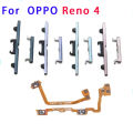 For OPPO Reno 4 Power on / off Switch Button Side Volume Up Down Buttons Flex Cable Replacement. 