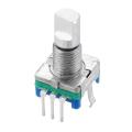 15mm Rotary Encoder Switch with Key Switch with 2 Bit Gray Scale Micro Switch -. 