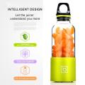 500ml Portable Juicer Cup USB Rechargeable Electric Juicer Automatic Bingo Vegetables Fruit Juice Maker Cup. 